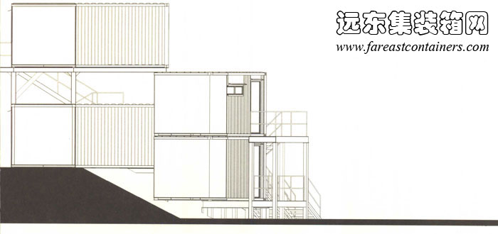 集裝箱建筑設(shè)計(jì)圖,集裝箱房屋,集裝箱住宅,集裝箱活動(dòng)房,住人集裝箱
